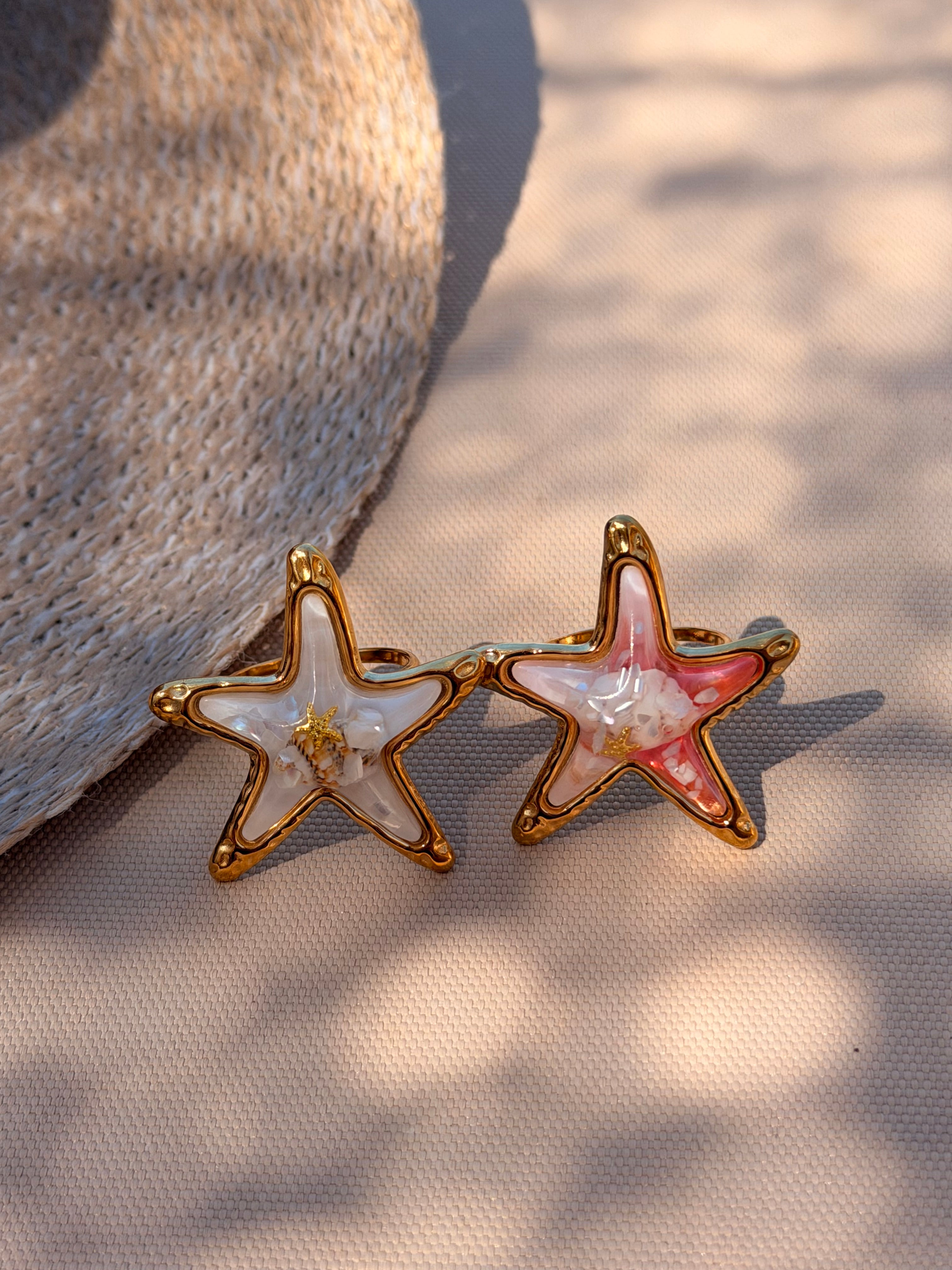 Bague étoile de mer