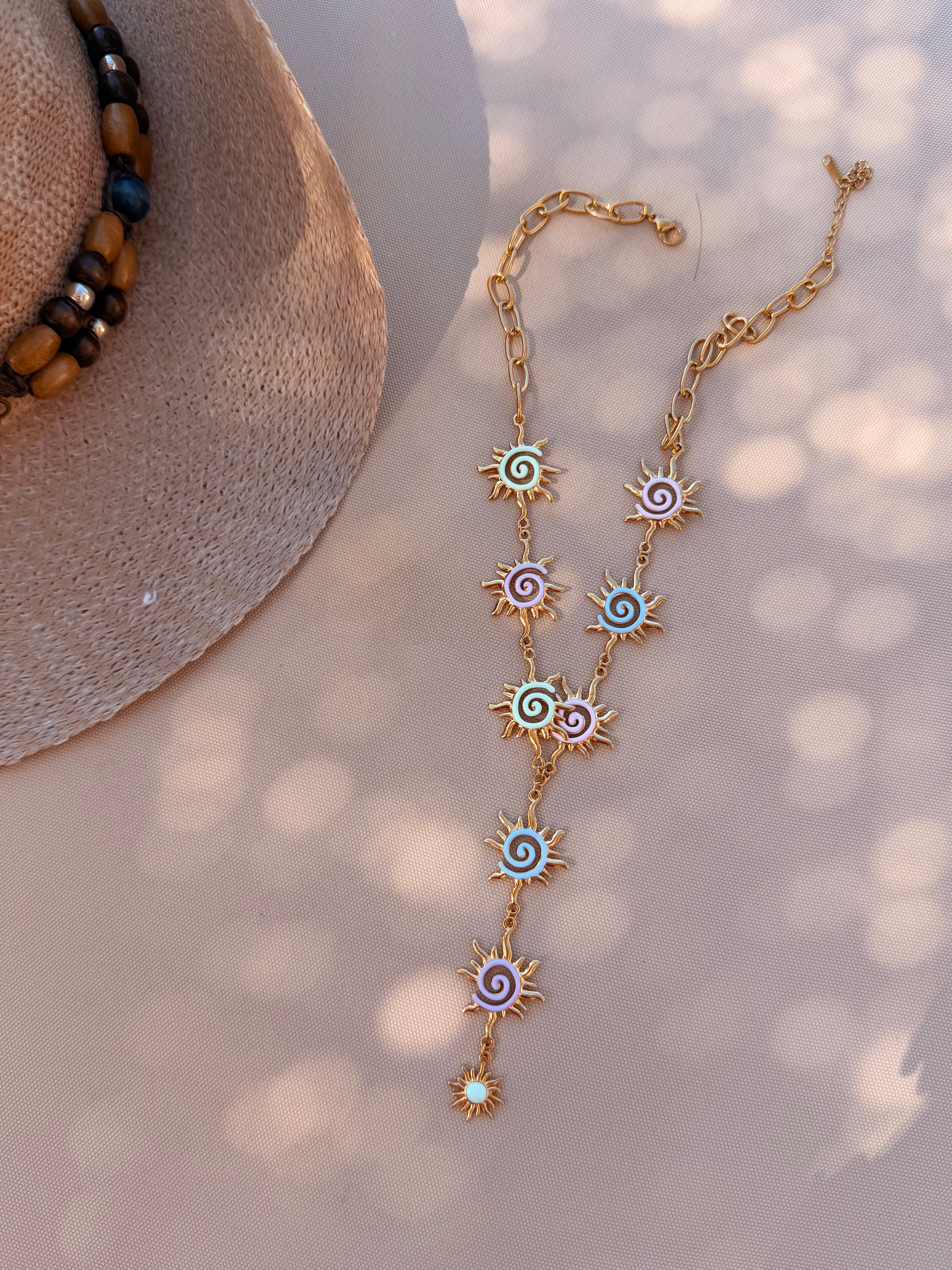 Collier Soleil Multicolore