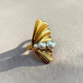 Bague Coquillage Perlé