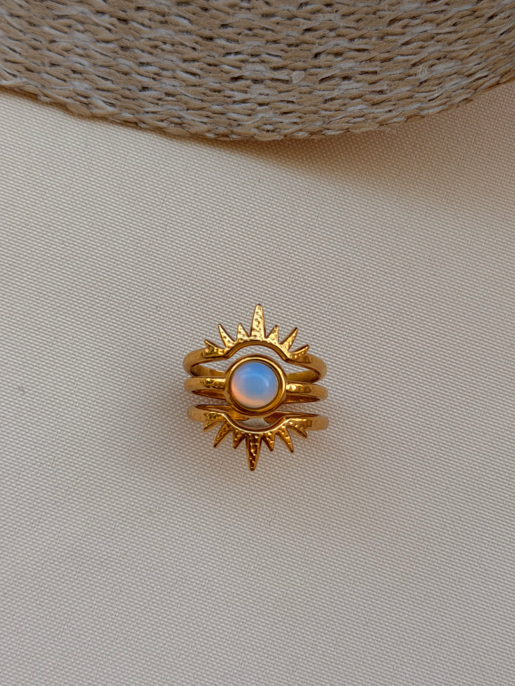 Bague Soleil Nacré