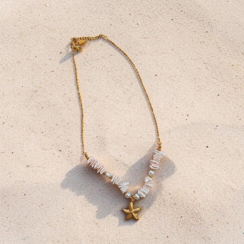 Collier Coquillages & Étoile de Mer