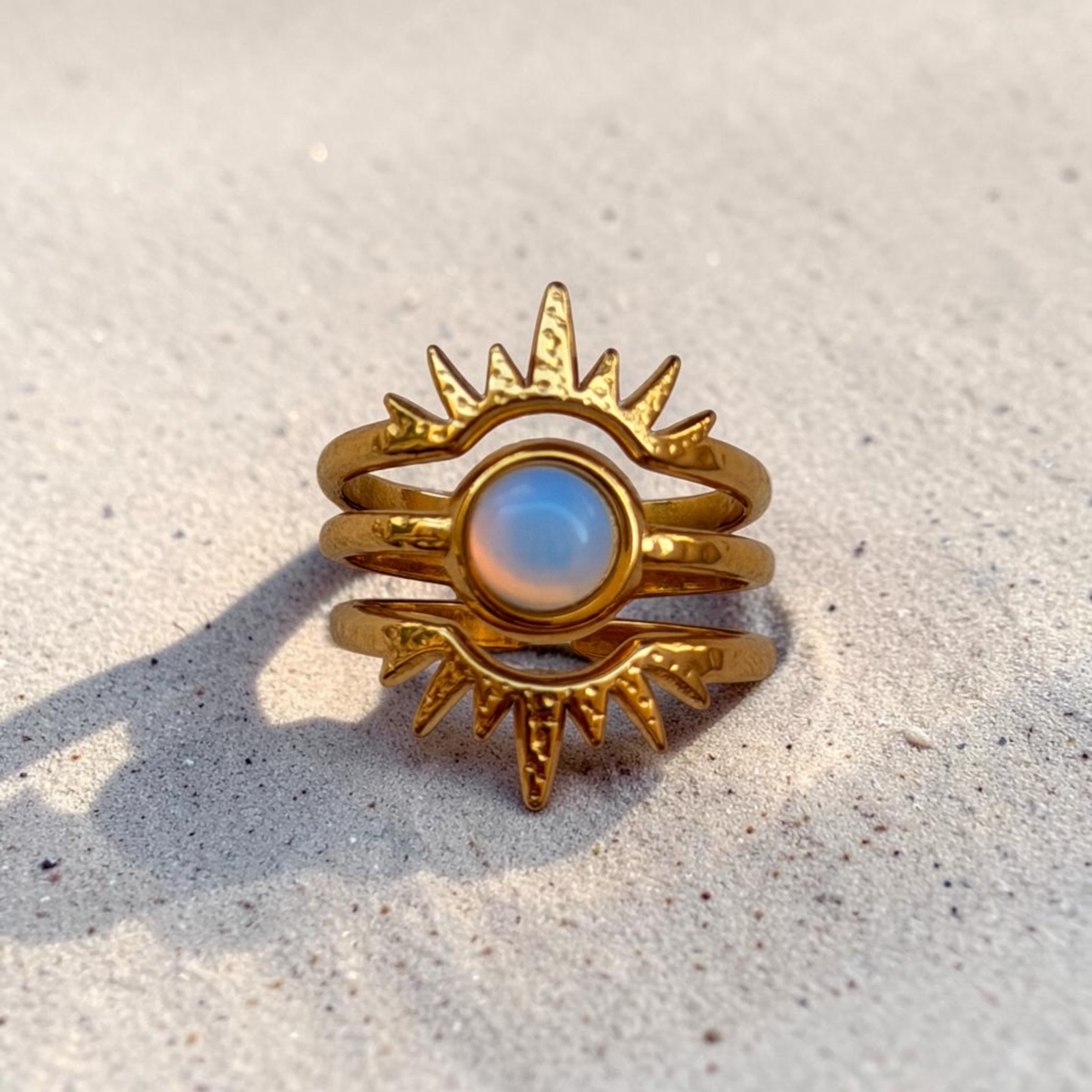 Bague Soleil Nacré