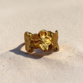 Bague Fleurs Dorée