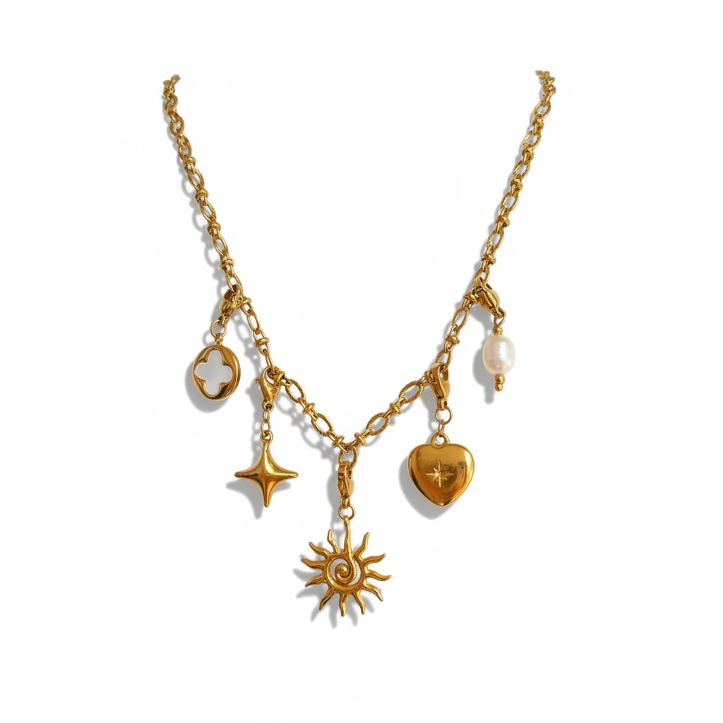 Collier Charms Personnalisé