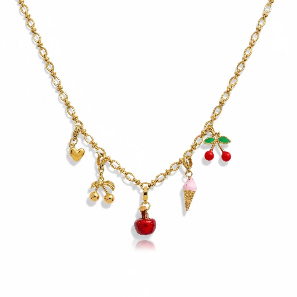 Collier Charms Personnalisé